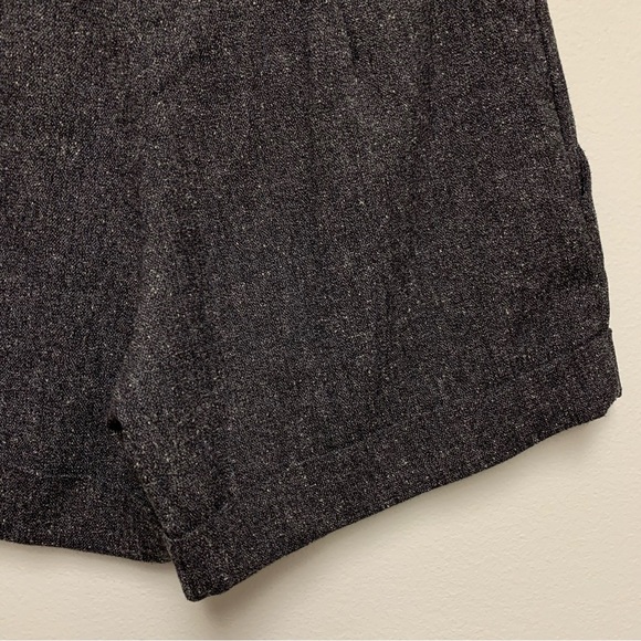 Vintage Necessary Objects Low Rise Tweed Shorts Size XS Cuffed Dressy Y2K 2000s - Picture 7 of 9